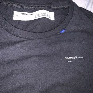 Off white tee size xl